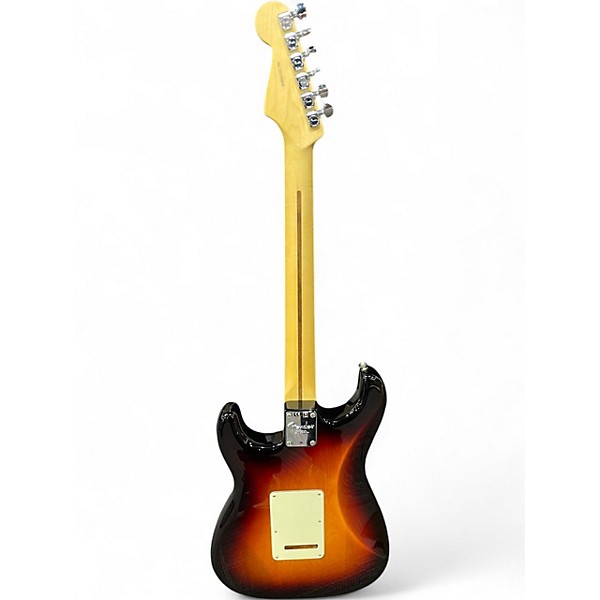 Used Fender American Professional Stratocaster with Rosewood Neck Sunburst Solid Body Electric Guitar