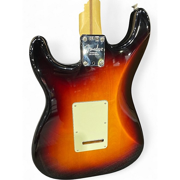 Used Fender American Professional Stratocaster with Rosewood Neck Sunburst Solid Body Electric Guitar
