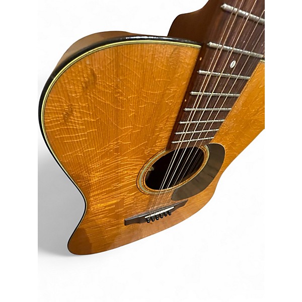 Vintage 1972 Martin 1972 Martin D-12-18 Natural 12 String Acoustic Guitar