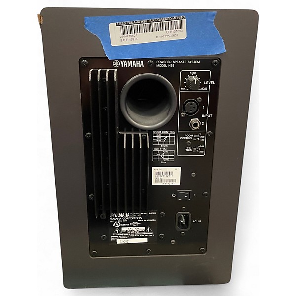 Used Yamaha HS8 Pair Powered Monitor