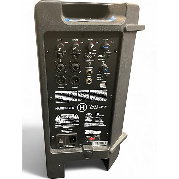 Used Harbinger V2408 Powered Speaker