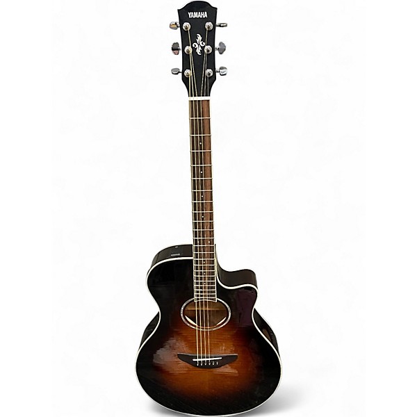 Used Yamaha APX600 2 Color Sunburst Acoustic Electric Guitar