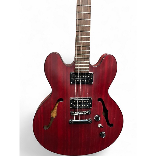 Used Epiphone Dot Studio Red Hollow Body Electric Guitar