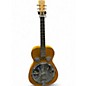 Used Dobro Hound Dog Deluxe Round Neck Natural Resonator Guitar thumbnail