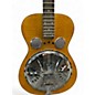 Used Dobro Hound Dog Deluxe Round Neck Natural Resonator Guitar