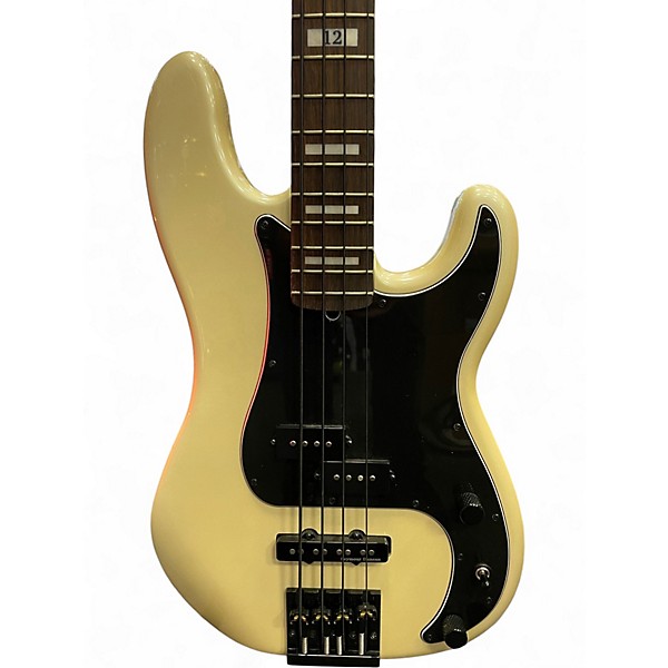 Used Fender Duff McKagan Signature Bass White Pearl Electric Bass Guitar