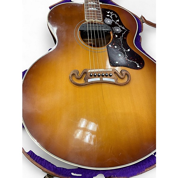 Vintage 1995 Gibson SJ200 Honey Burst Acoustic Guitar