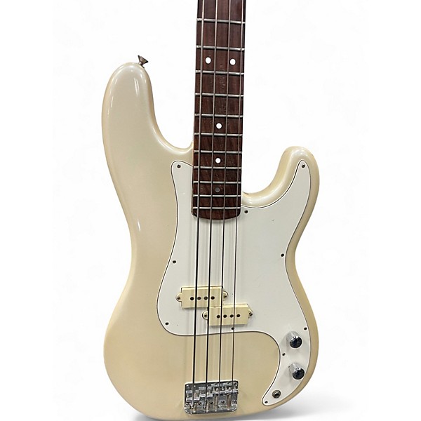 Used Squier II Precision Bass Made in India Cream Electric Bass Guitar