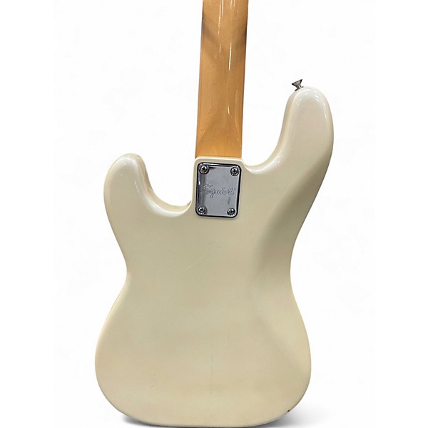 Used Squier II Precision Bass Made in India Cream Electric Bass Guitar