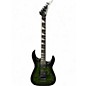 Used Jackson JS32Q Dinky transparent green burst Solid Body Electric Guitar thumbnail