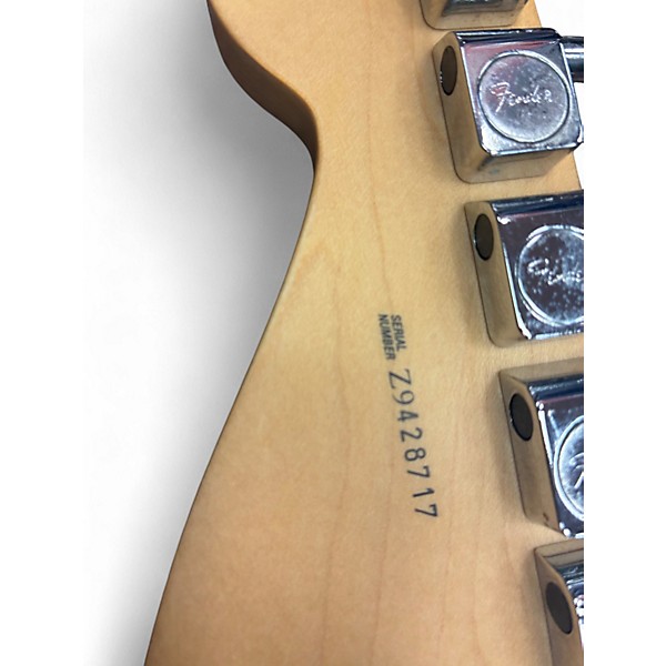 Used Fender American Standard Stratocaster BLACK Solid Body Electric Guitar