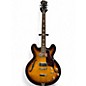 Used 2021 Epiphone Casino 3 Color Sunburst Hollow Body Electric Guitar thumbnail