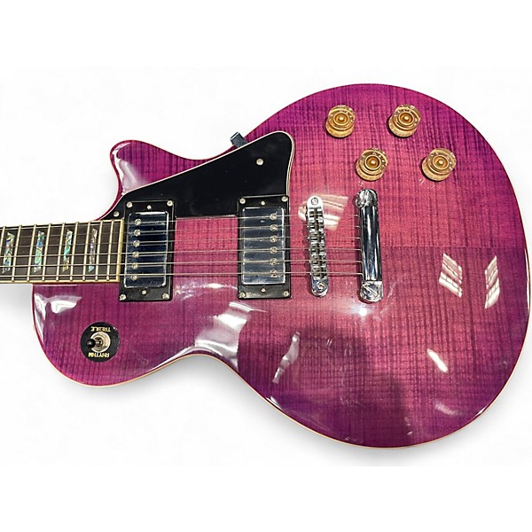 Used Agile AL-3010 Purple Solid Body Electric Guitar