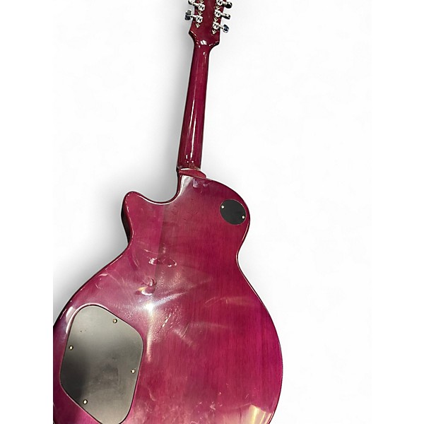 Used Agile AL-3010 Purple Solid Body Electric Guitar
