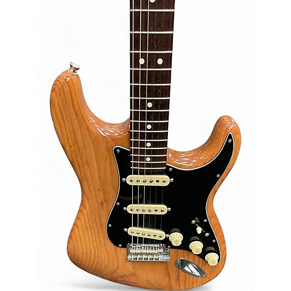 Used Fender american professional stratocaster pine Vintage Natural Solid Body Electric Guitar