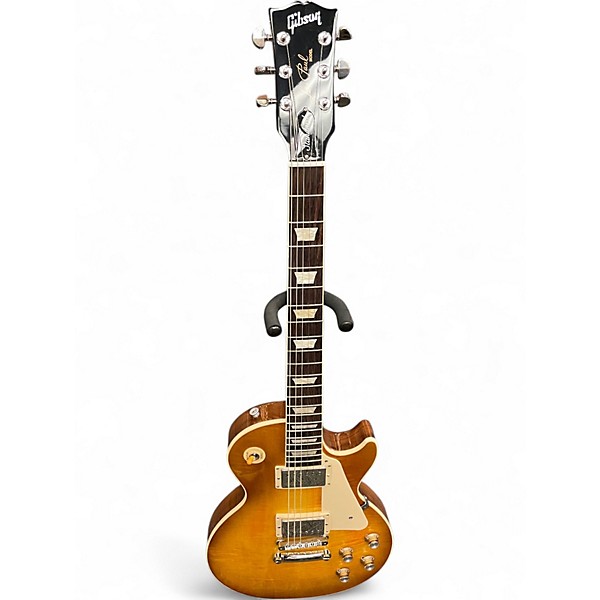 Used Gibson Les Paul Standard 1960S Neck Honey Burst Solid Body Electric Guitar