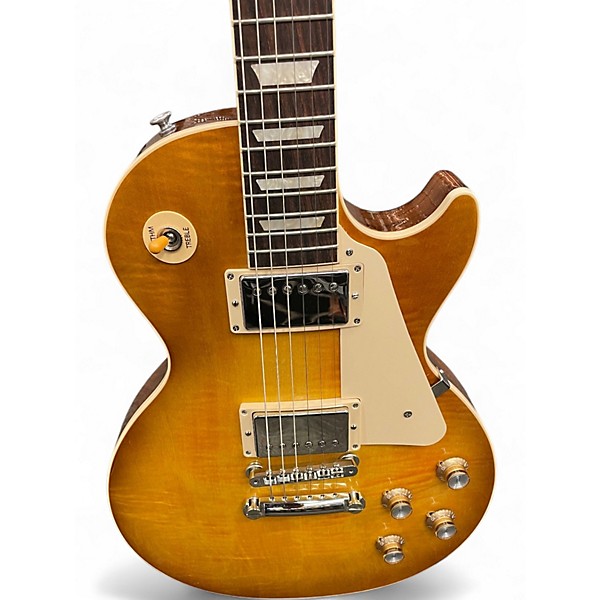 Used Gibson Les Paul Standard 1960S Neck Honey Burst Solid Body Electric Guitar
