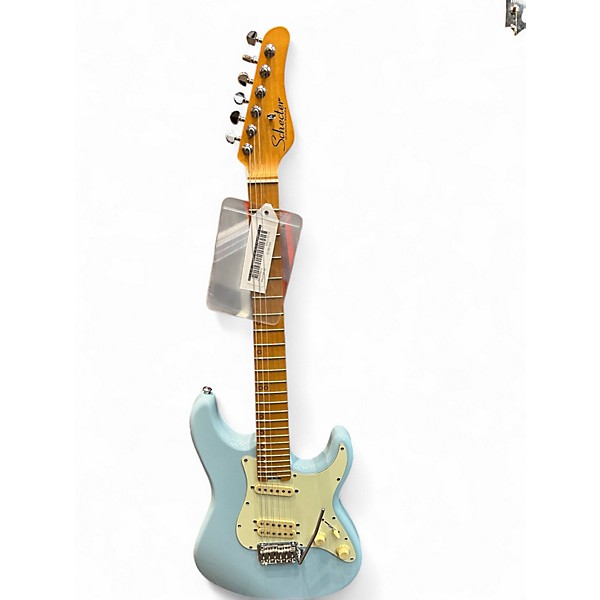 Used Schecter Guitar Research MV-6 Sonic Blue Solid Body Electric Guitar