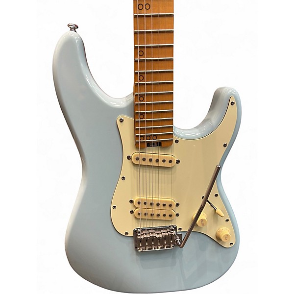Used Schecter Guitar Research MV-6 Sonic Blue Solid Body Electric Guitar