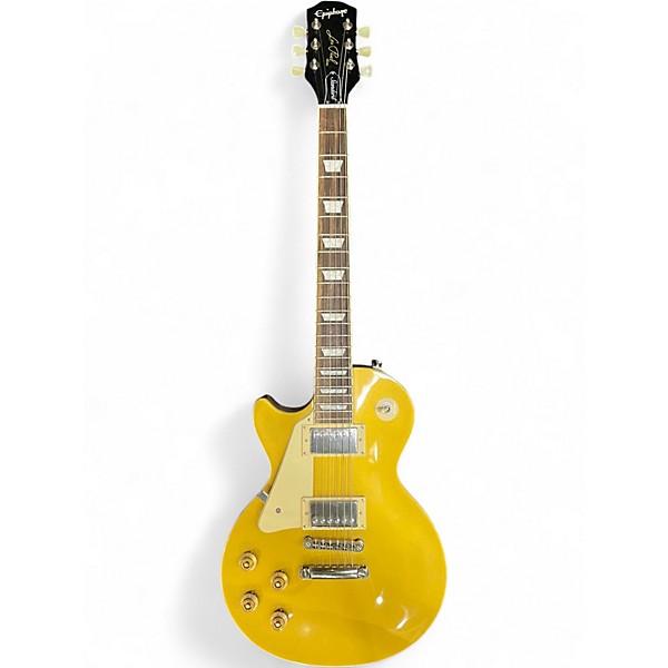 Used Epiphone les paul standard lh Gold Top Electric Guitar