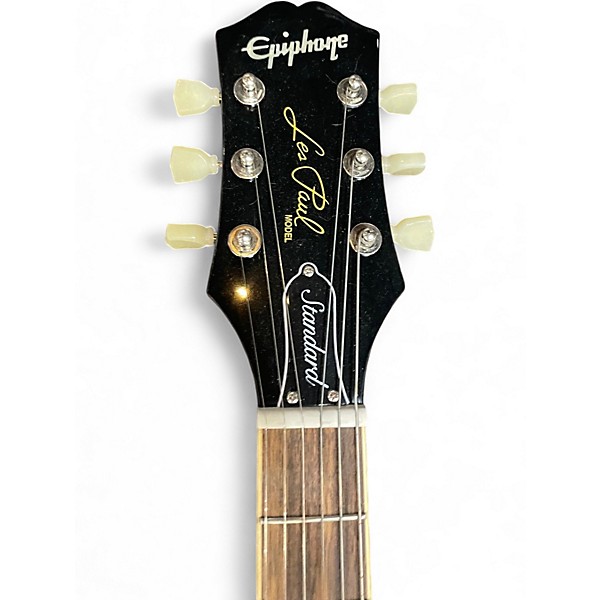Used Epiphone les paul standard lh Gold Top Electric Guitar