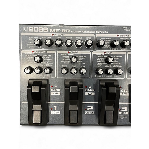 Used BOSS ME80 Guitar Multi Effect Processor