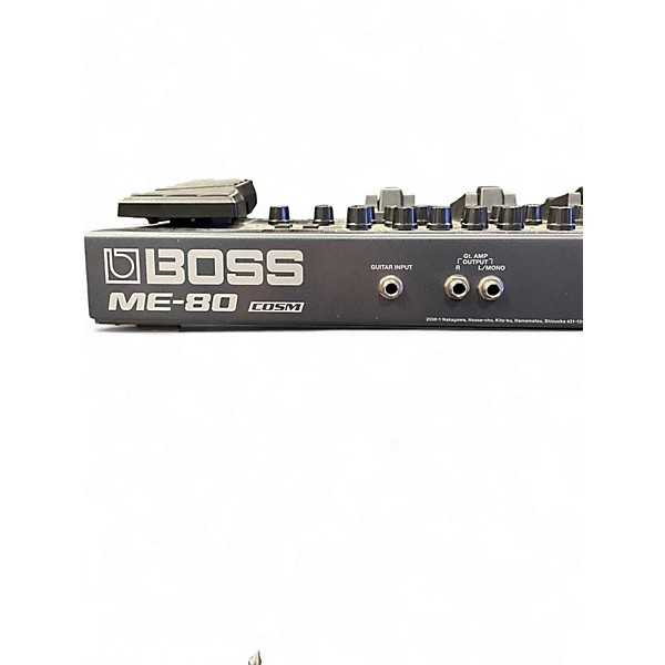 Used BOSS ME80 Guitar Multi Effect Processor