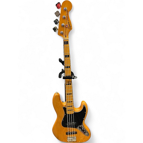 Used Squier Classic Vibe 70s Jazz Bass Maple Electric Bass Guitar