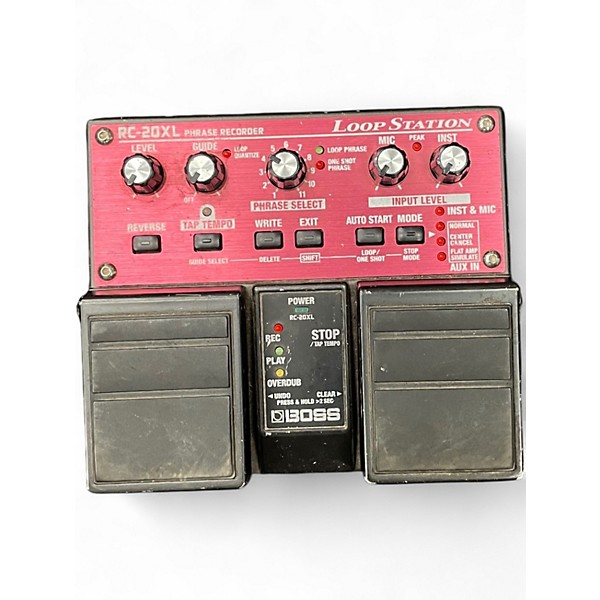 Used BOSS RC20XL Loop Station XL Twin Pedal