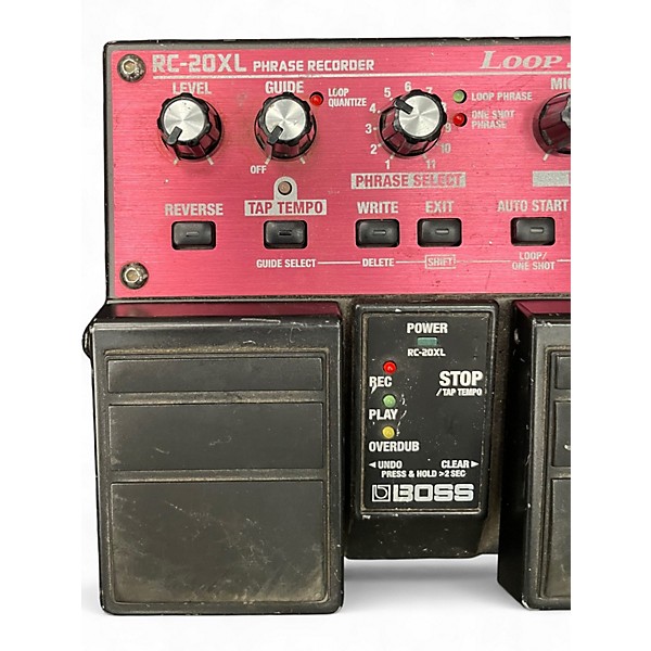 Used BOSS RC20XL Loop Station XL Twin Pedal