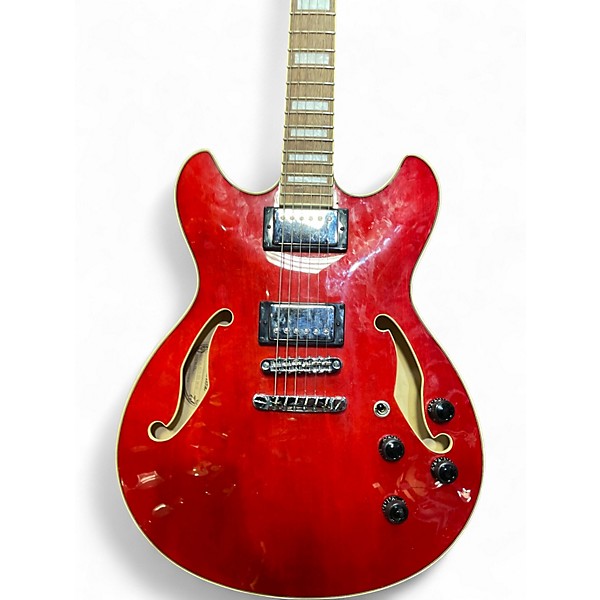 Used Ibanez AS73 Artcore Red Hollow Body Electric Guitar