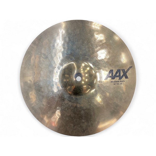Used SABIAN 14in AAX Stage Hi Hat Pair Cymbal