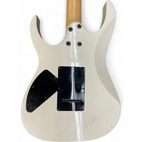 Used Ibanez Gio Ax Vintage White Solid Body Electric Guitar