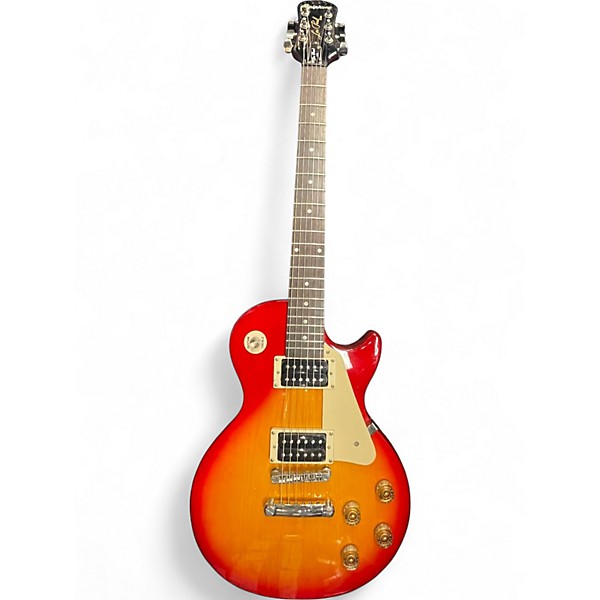 Used Epiphone Les Paul 100 Bolt On Cherry Sunburst Solid Body Electric Guitar