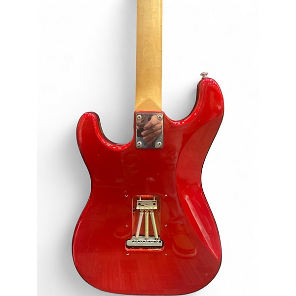 Used Xaviere CUSTOM STRATOCASTER Metallic Red Solid Body Electric Guitar