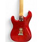 Used Xaviere CUSTOM STRATOCASTER Metallic Red Solid Body Electric Guitar