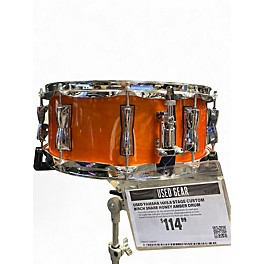 Used Yamaha 14X5.5 STAGE CUSTOM BIRCH SNARE HONEY AMBER Drum