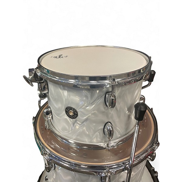 Used Gretsch Drums 4 Piece Catalina Club Series Satin Flame Drum Kit