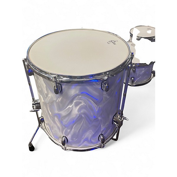 Used Gretsch Drums 4 Piece Catalina Club Series Satin Flame Drum Kit