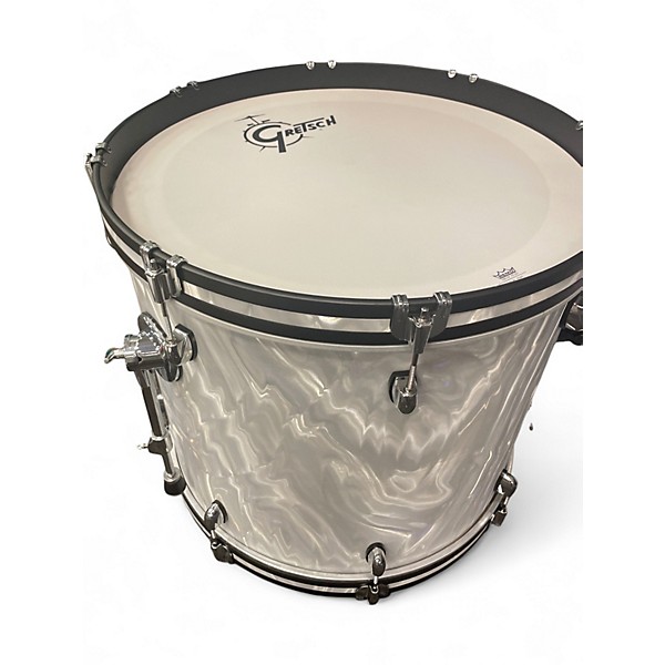 Used Gretsch Drums 4 Piece Catalina Club Series Satin Flame Drum Kit