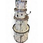 Used Gretsch Drums 4 Piece Catalina Club Series Satin Flame Drum Kit