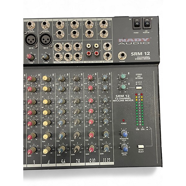 Used Nady SRM 12 Unpowered Mixer