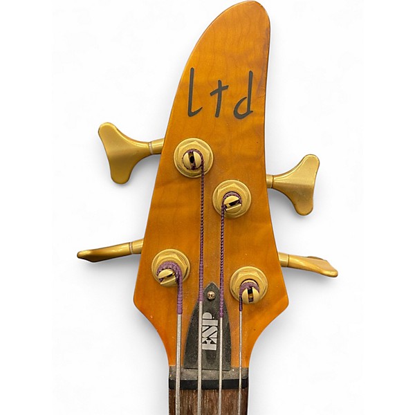 Used ESP LTD C-304 Brown Electric Bass Guitar