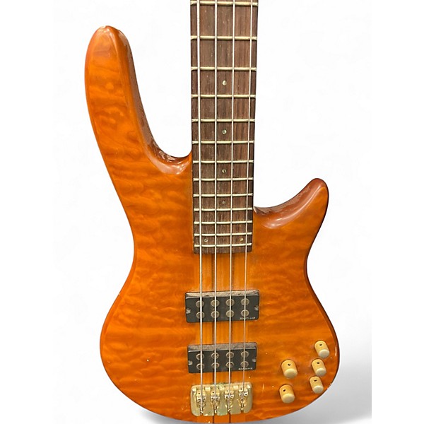 Used ESP LTD C-304 Brown Electric Bass Guitar