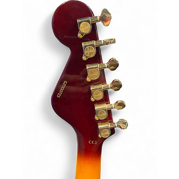 Used Hagstrom Viking II 67' Limited Edition Vintage Sunburst Hollow Body Electric Guitar
