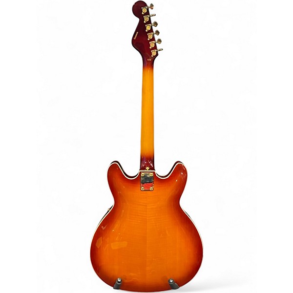 Used Hagstrom Viking II 67' Limited Edition Vintage Sunburst Hollow Body Electric Guitar