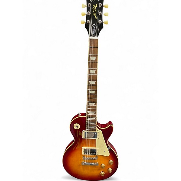 Used Epiphone Les Paul Standard 2 Tone Sunburst Solid Body Electric Guitar