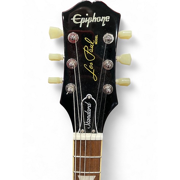 Used Epiphone Les Paul Standard 2 Tone Sunburst Solid Body Electric Guitar