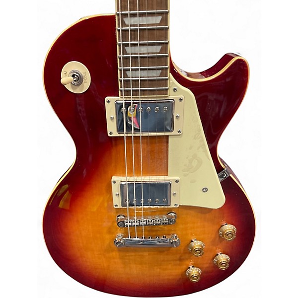 Used Epiphone Les Paul Standard 2 Tone Sunburst Solid Body Electric Guitar