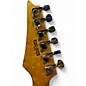 Used Ibanez GIO RG70QA Trans Black Solid Body Electric Guitar